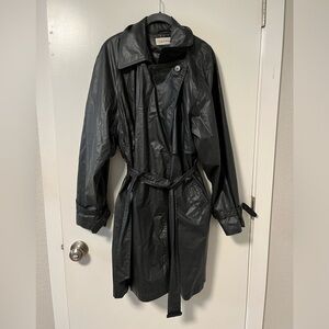 Calvin Klein Black Women's Trench Coat